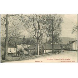 carte postale ancienne 88 POUXEUX. Vue sur le Centre du Village