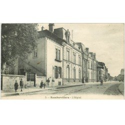 carte postale ancienne 88 RAMBERVILLERS. Hôpital 1917