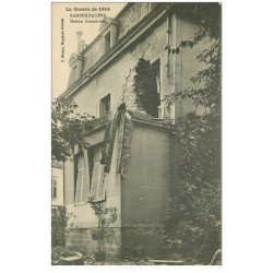 carte postale ancienne 88 RAMBERVILLERS. Maison bombardée