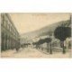 carte postale ancienne 88 RAON L'ETAPE. Grande Rue et Halles