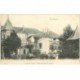 carte postale ancienne 88 RAON L'ETAPE. Restaurant Clavière et Jardin Hôtel 1904 animation