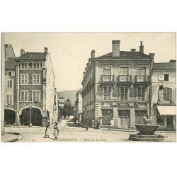 carte postale ancienne 88 REMIREMONT. Hôtel de la Poste