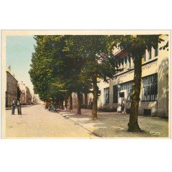 carte postale ancienne 88 REMIREMONT. La Poste Boulevard Thiers 1947