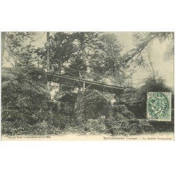 carte postale ancienne 88 REMIREMONT. La Roche Tocquaine 1906