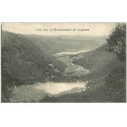 carte postale ancienne 88 RETOURNEMER ET LONGEMER. Les Lacs