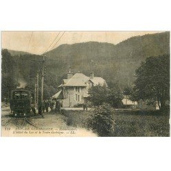 88 RETOURNEMER. Hôtel du Lac et Train électrique