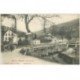 carte postale ancienne 88 RUPT SUR MOSELLE. Pont de Lette attelage et militaire