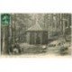 carte postale ancienne 88 SAINT DIE. Kiosque du Sapin Sec personnages assis