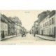 carte postale ancienne 88 SAINT DIE. Rue Stanislas Café Restaurant Le Boes