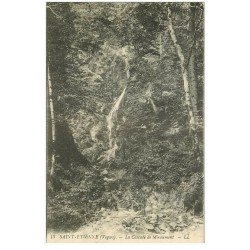 carte postale ancienne 88 SAINT ETIENNE. Cascade de Miraumont
