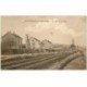 88 SAINT-MICHEL-SUR-MEURTHE. La Rue de la Gare et ligne du Chemin de Fer 1942