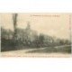 carte postale ancienne 88 SAULCY SUR MEURTHE. Maisons incendiées Hameau Anozel route de Saulcy à Taintrux 1915