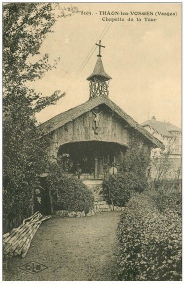 carte postale ancienne 88 THAON LES VOSGES. Chapelle de la Tour