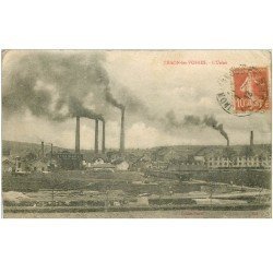 carte postale ancienne 88 THAON LES VOSGES. L'Usine 1919. Etat moyen...