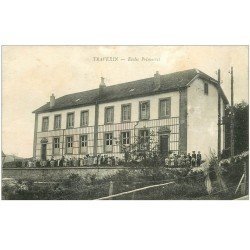 carte postale ancienne 88 TRAVEXIN. Ecoles Primaires avec écoliers 1915