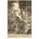 carte postale ancienne 88 VAGNEY. Cascade du Bouchot