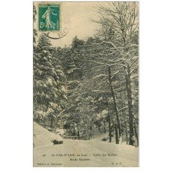 carte postale ancienne 88 VAL D'AJOL. Busnière Vallée des Roches 1912