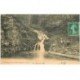 carte postale ancienne 88 VAL D'AJOL. Cascade de Faymont belle animation vers 1910