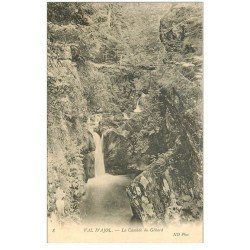 carte postale ancienne 88 VAL D'AJOL. Cascade du Géhard 1905