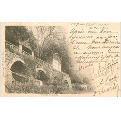 carte postale ancienne 88 VAL D'AJOL. Grand Hôtel Feuillée Dorothée 1901