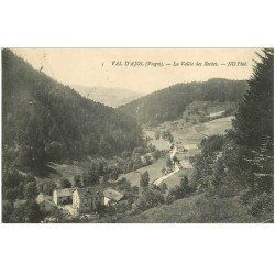 carte postale ancienne 88 VAL D'AJOL. La Vallée des Roches 1908