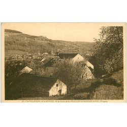 carte postale ancienne 88 VAL D'AJOL. Le Moncel route Feuillée Dorothé Hôtel
