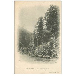 carte postale ancienne 88 VAL D'AJOL. Vallée des Roches vers 1900