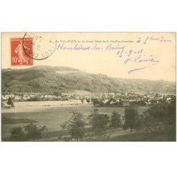 carte postale ancienne 88 VAL D'AJOL. Vue du Grand Hôtel Feuillée Dorothée 1911