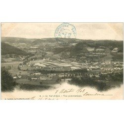 carte postale ancienne 88 VAL D'AJOL. Vue panoramique 1903
