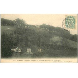 carte postale ancienne 88 VAL D'AJOL. Vue prise Route de Plombières 1907