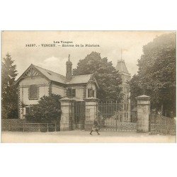 carte postale ancienne 88 VINCEY. Entrée de la Filature 1933