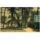 carte postale ancienne 88 VITTEL. Chalet des Anes dans le Parc 1912. Superbe carte toilée