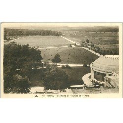 carte postale ancienne 88 VITTEL. Champ de Courses et le Polo 1937