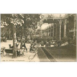 carte postale ancienne 88 VITTEL. Esplanade