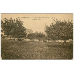 carte postale ancienne 14 LANGRUNE-SUR-MER. Vue du Parc
