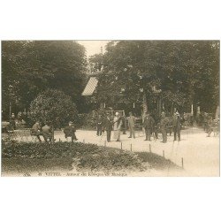 carte postale ancienne 88 VITTEL. Kiosque de Musique