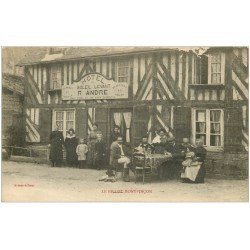 carte postale ancienne 14 LE BILLOT MONTPINCON. Hôtel Auberge du Soleil Levant par André 1923. L'Heure de l'Absinthe