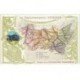carte postale ancienne 88 VOSGES. Les Départements. Edition Chocolaterie Aiguebelle