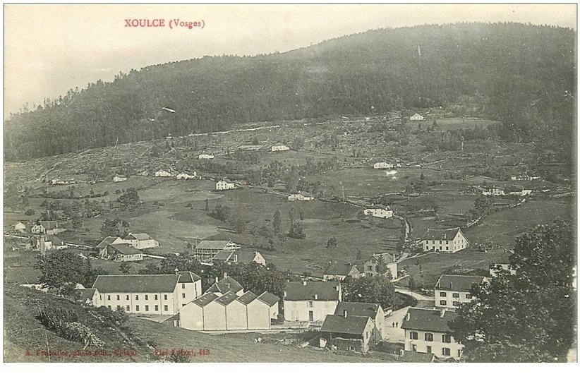 carte postale ancienne 88 XOULCE. Le Village