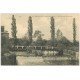 carte postale ancienne 14 LE BREUIL-EN-AUGE. Cascade de Vannage avec personnages dessus