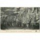 carte postale ancienne 89 ARCY SUR CURE. Les Fonds Baptismaux aux Grottes animation