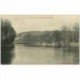 carte postale ancienne 89 AUGY. Le Barrage sur l'Yonne 1915