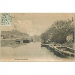 carte postale ancienne 89 AUXERRE. Les Ocreries 1906