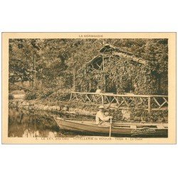 carte postale ancienne 14 LE VEY. Hôtellerie du Moulin. Le Chalet