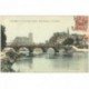 carte postale ancienne 89 AUXERRE. Pont Neuf, Hospice Saint Germain et Cathédrale 1906