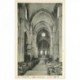 carte postale ancienne 89 AVALLON. Nef Eglise Saint Lazare 1953