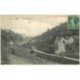 carte postale ancienne 89 AVALLON. Route de Lormes 1915