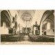 carte postale ancienne 89 BRIENON SUR ARMANCON. Intérieur de l'Eglise 1928