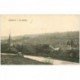 carte postale ancienne 89 CERISIERS. Voiture sur la Route du Village 1926