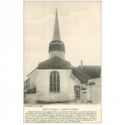 carte postale ancienne 89 CEZY. Abside de l'Eglise.